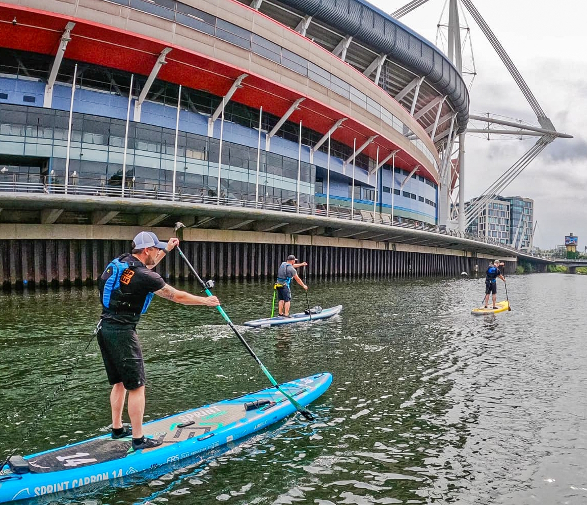 A few days in Cardiff for @StandUpPaddleUK